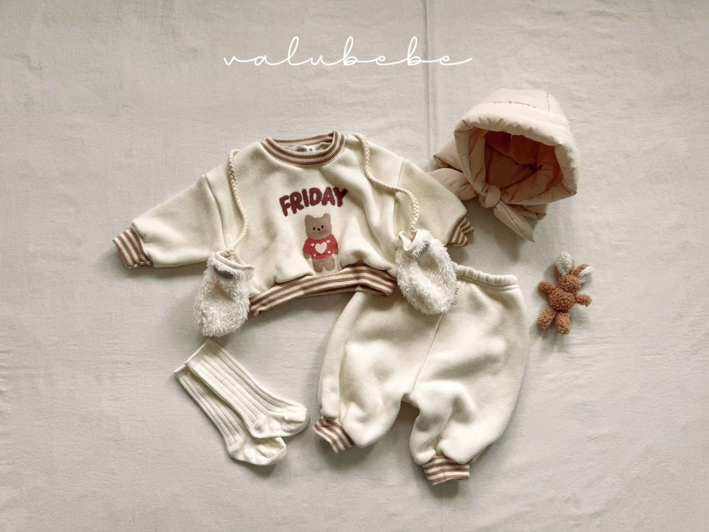 Valubebe Friday熊熊上衣 (~70-110cm)