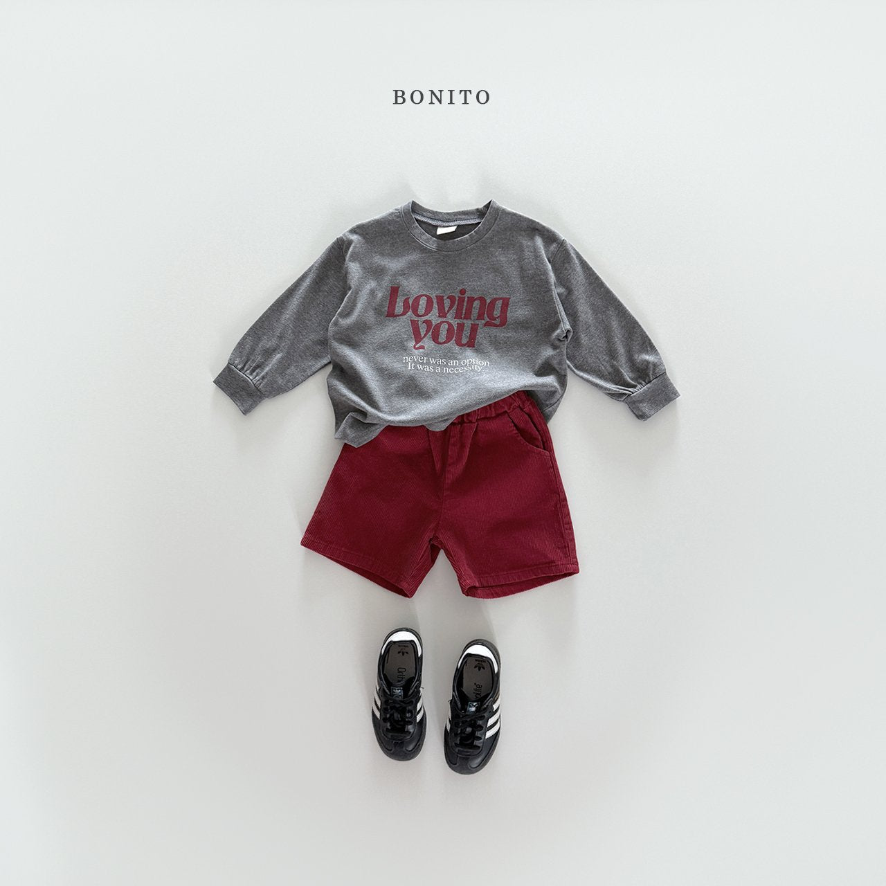 bonito loving you shibori tee (~80-140cm)