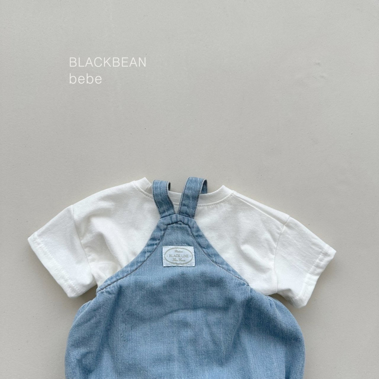 blackbean line suspender set(3-18m)