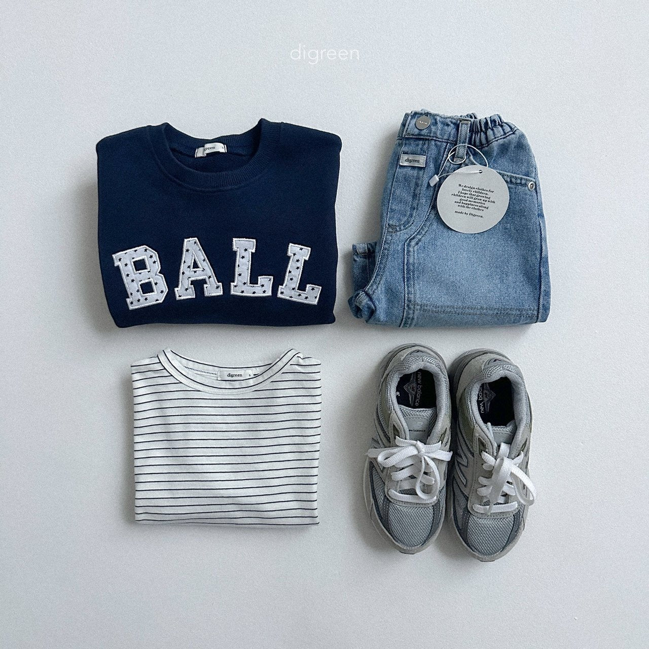 digreen milo bermuda pants (90-130cm)