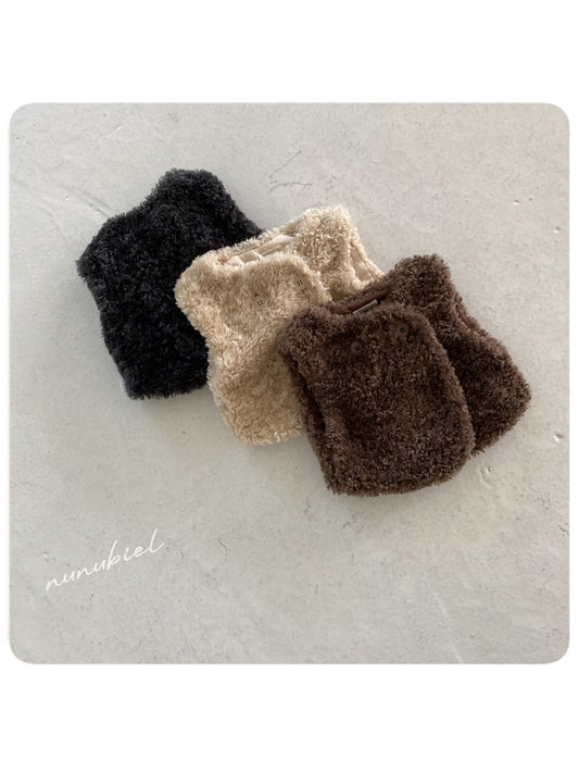 nunubiel bebe fur vest (3-18m)