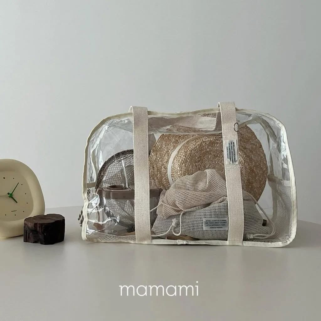 Mamami 萬用透明沙灘包