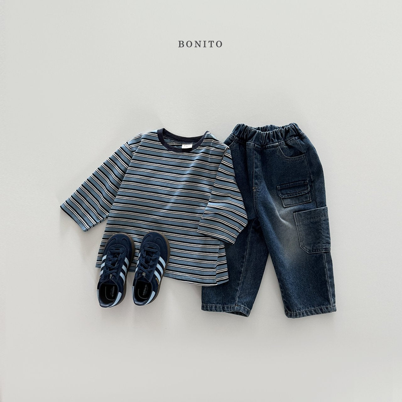 bonito three pocket denim pants (~80-140cm)