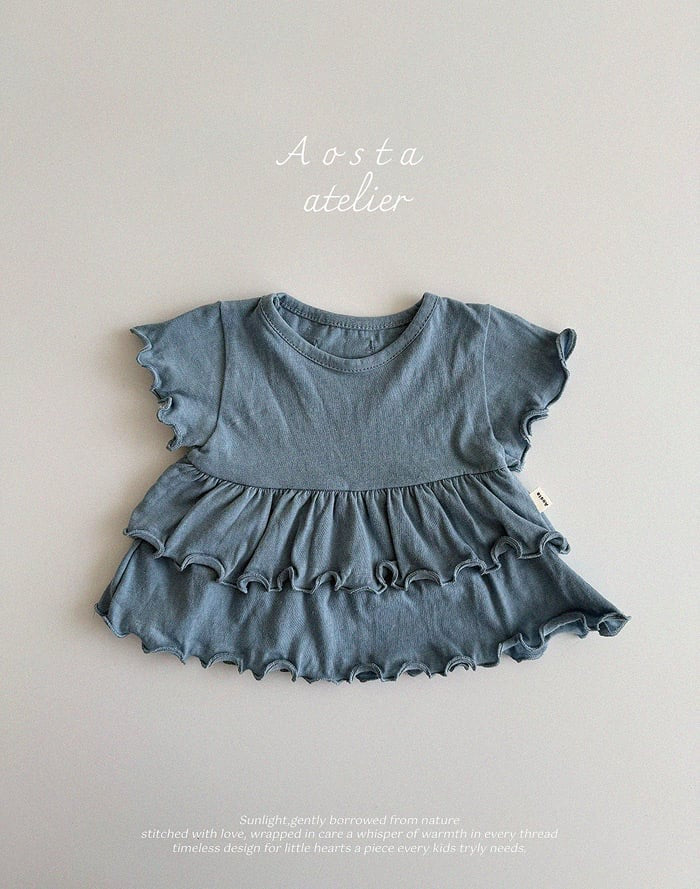aosta Linen kang kang blouse (70-110cm)