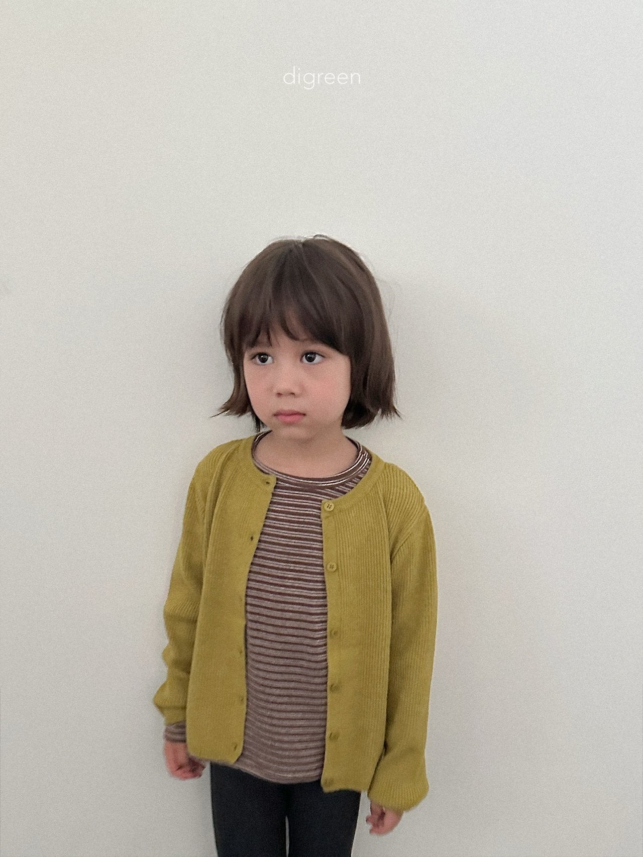 digreen olive cardigan (85-130cm)