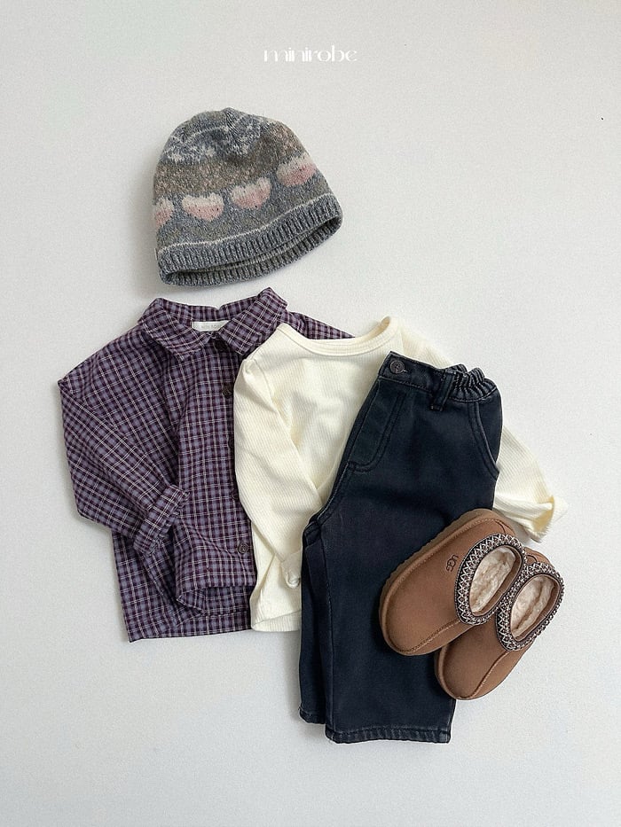 minirobe flower jagard beanie