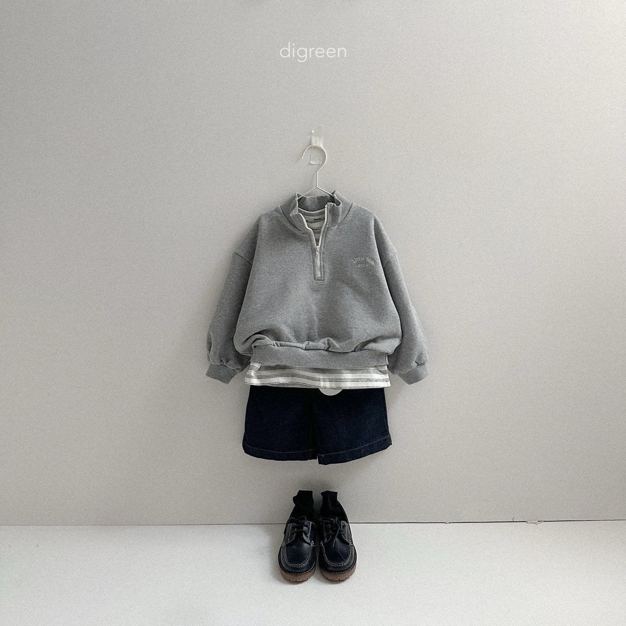digreen little zip-up (90-130cm)