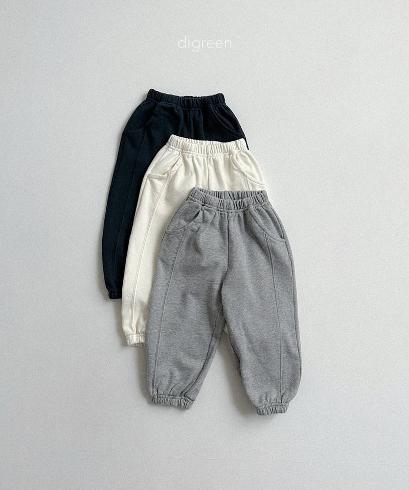 digreen cotton jogger pants (90-130cm)