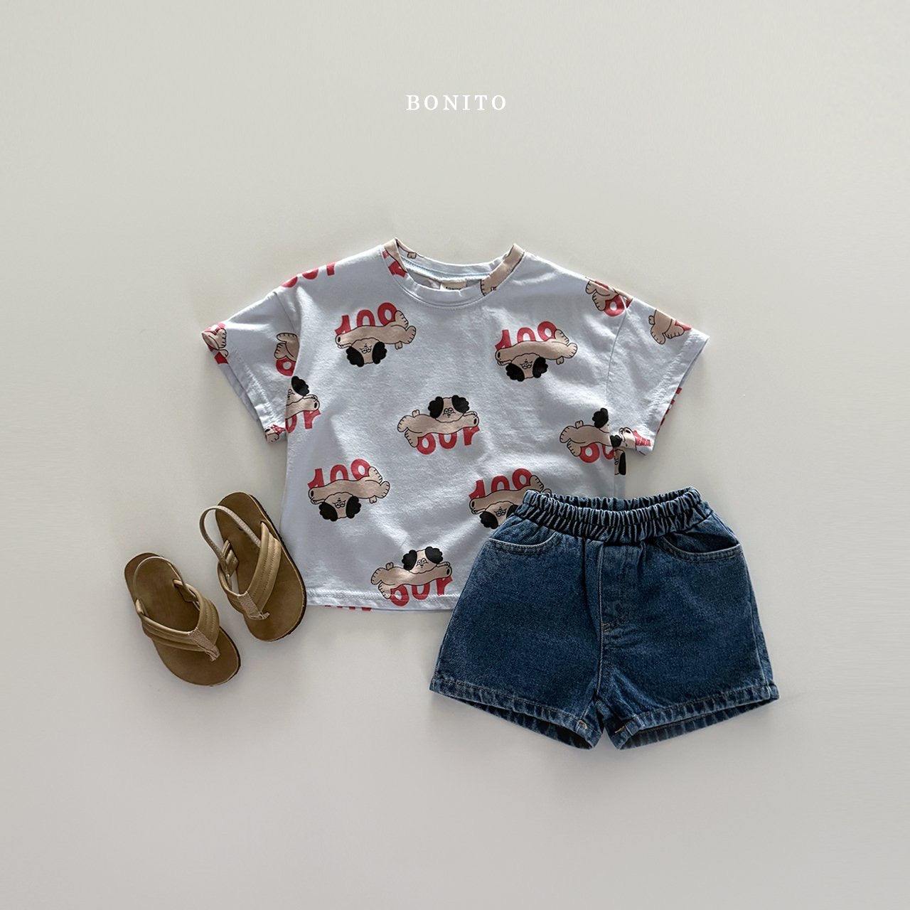 bonito denim shorts (70-140cm)