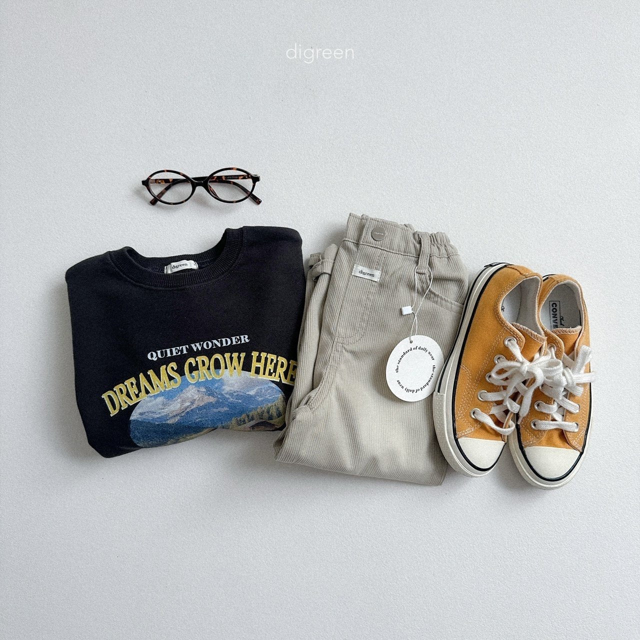 digreen by pants (90-130cm)