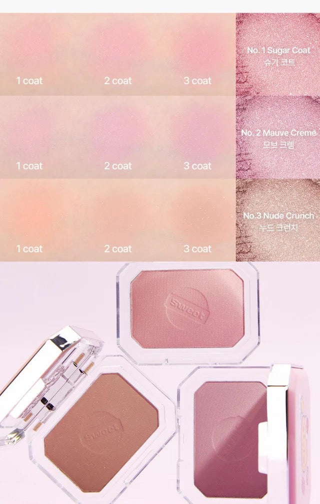 Alternative Stereo x 土豆熊聯名🐻 糖果腮紅附送雙頭胭脂掃🍬