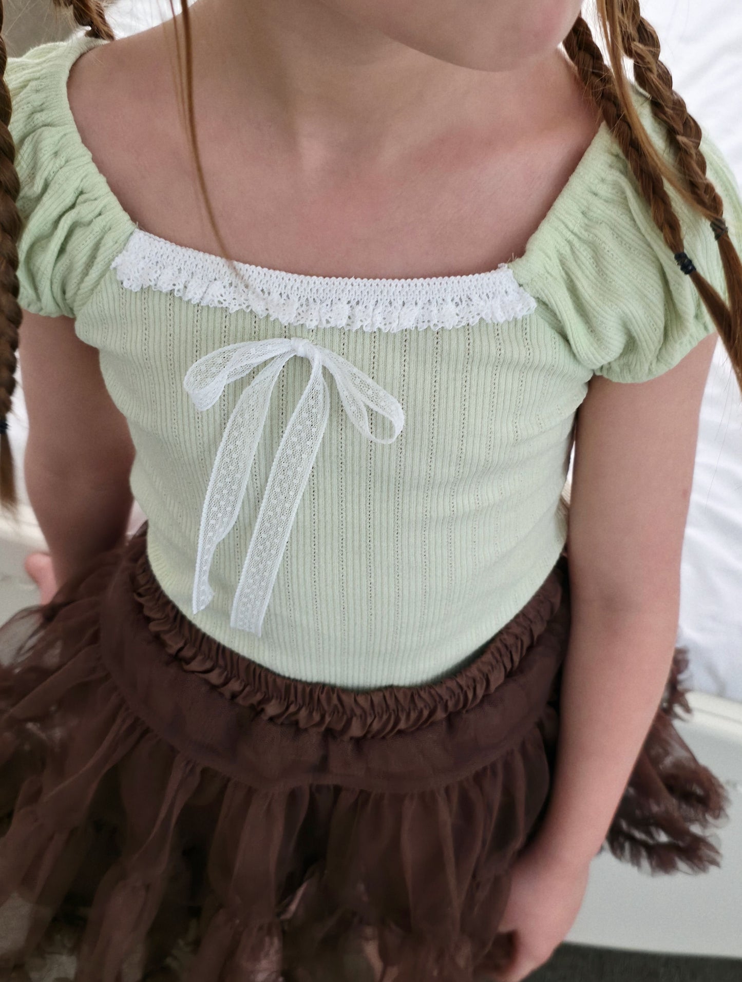 ELLYMOLLY romance puff tee (90-145cm)