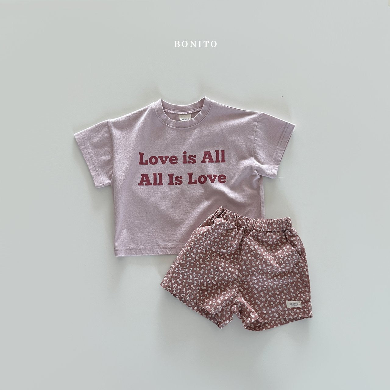 bonito love is all tee(12m-adult)