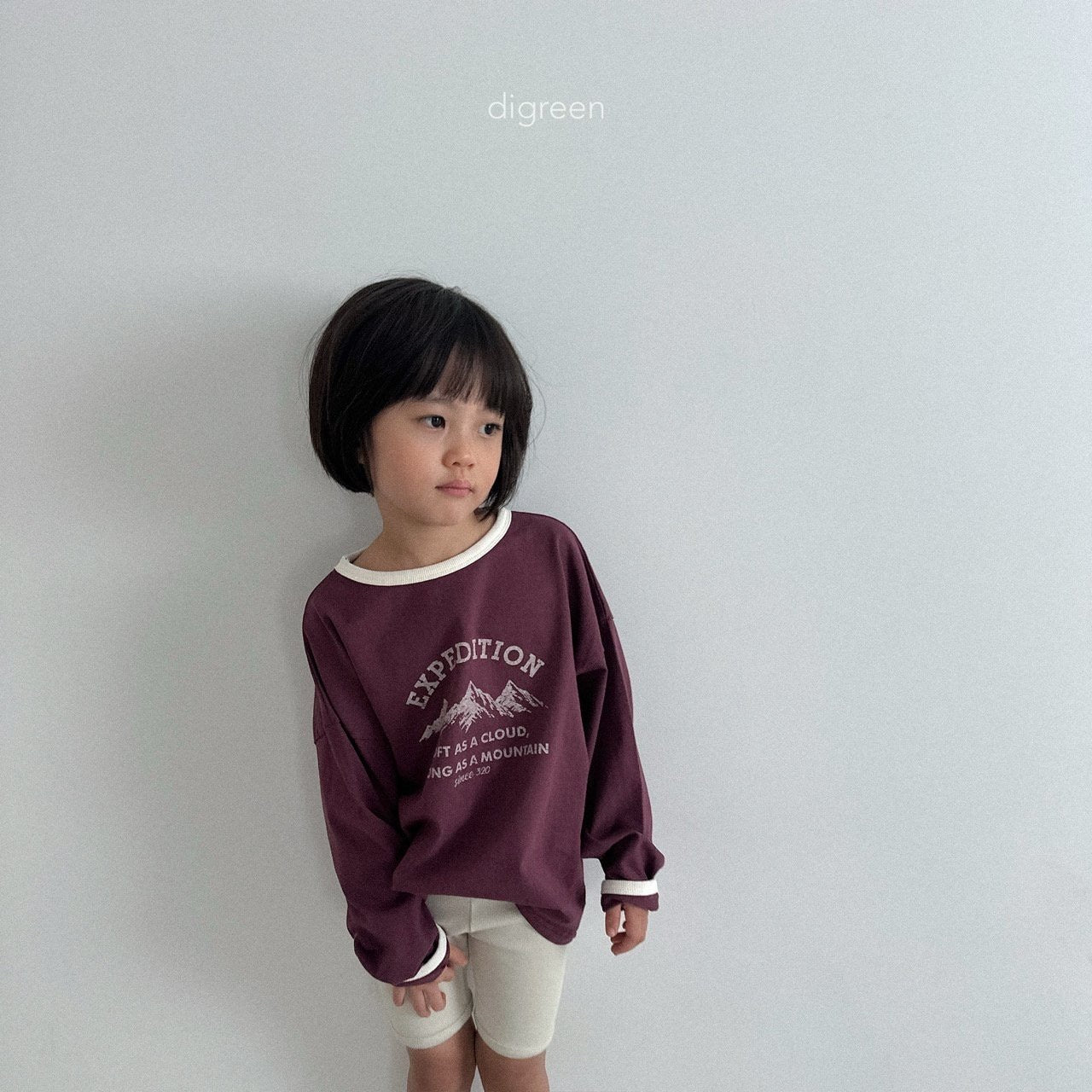 digreen mountain t-shirt (90-130cm)
