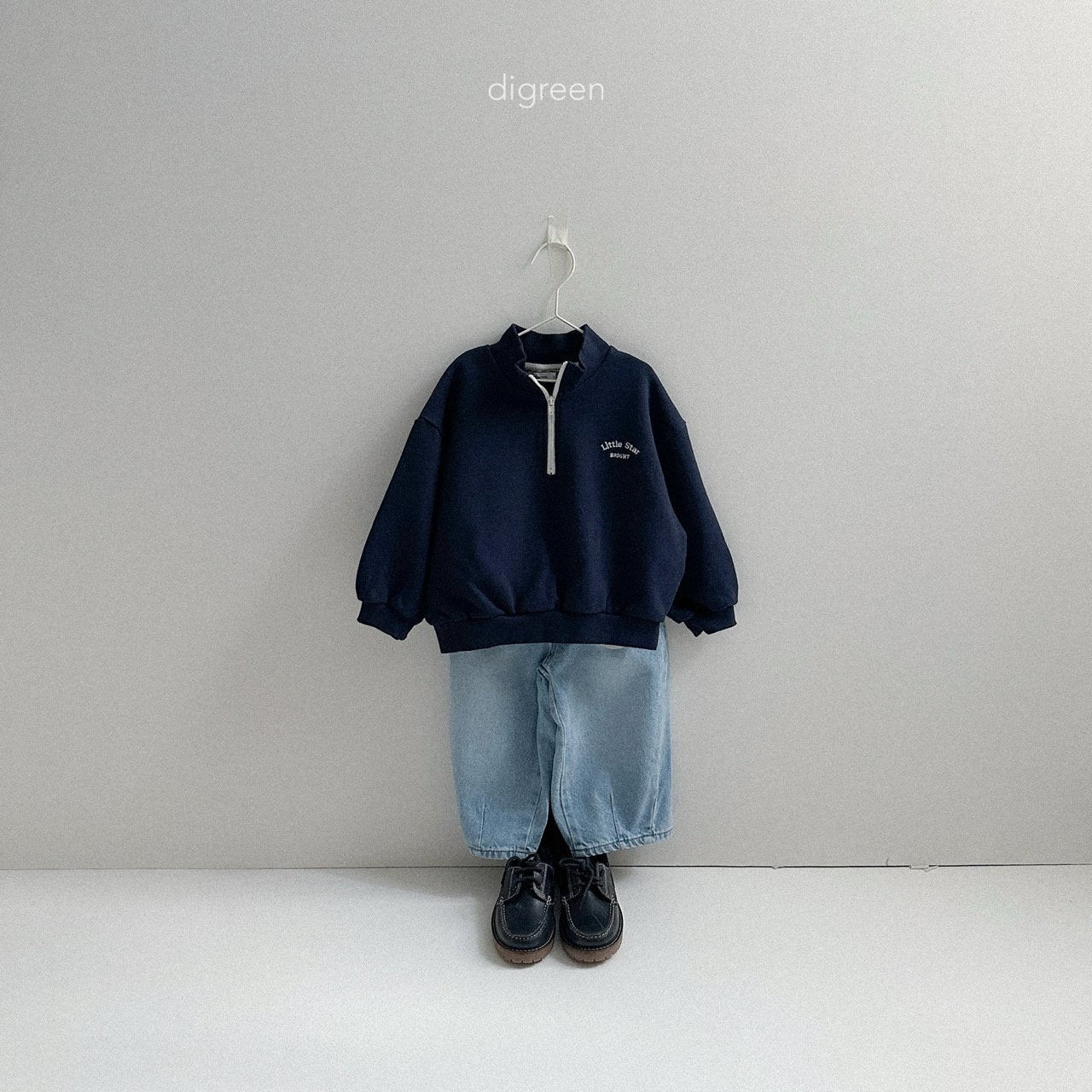 digreen volume denim pants (90-130cm)