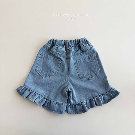melikey frill 5part denim pt (~80-140cm)