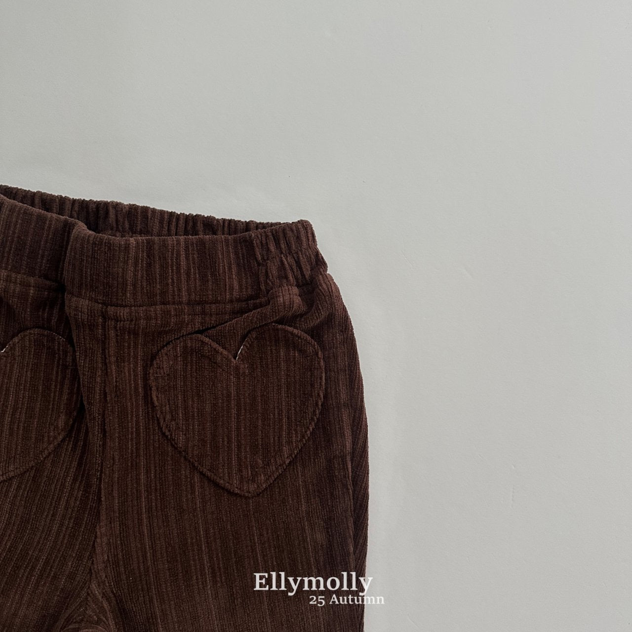 ELLYMOLLY heart pocket bootcut (90-145cm)