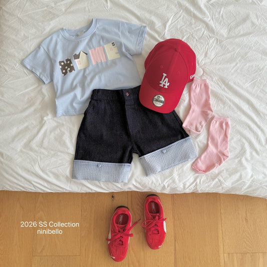 ninibello pastel home tee (80-130cm)