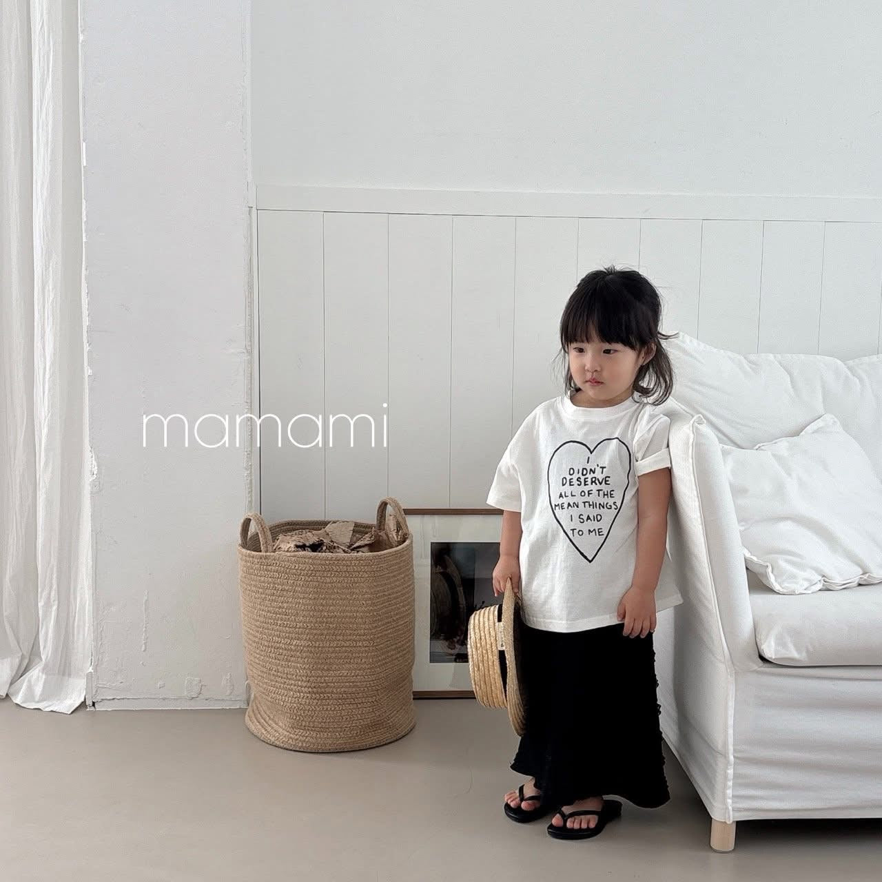 Mamami 親子款 - 愛心字母 tee (kids & adult)