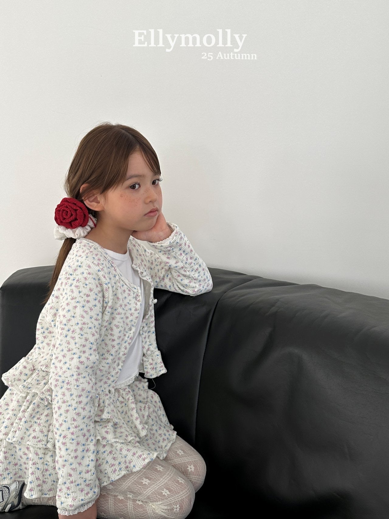 ELLYMOLLY girl waffle pants (90-145cm)
