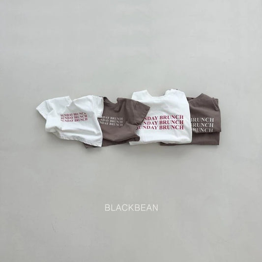 Blackbean Brunch Tee (Bebe & Kids & Adult)