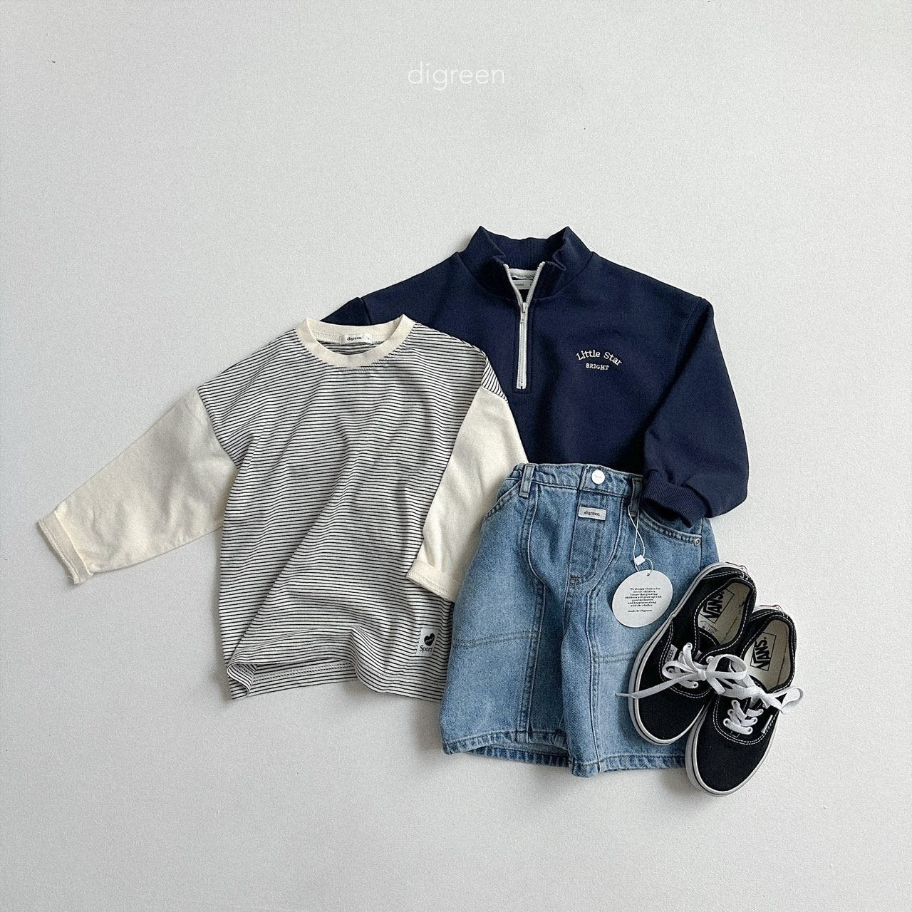 digreen milo bermuda pants (90-130cm)