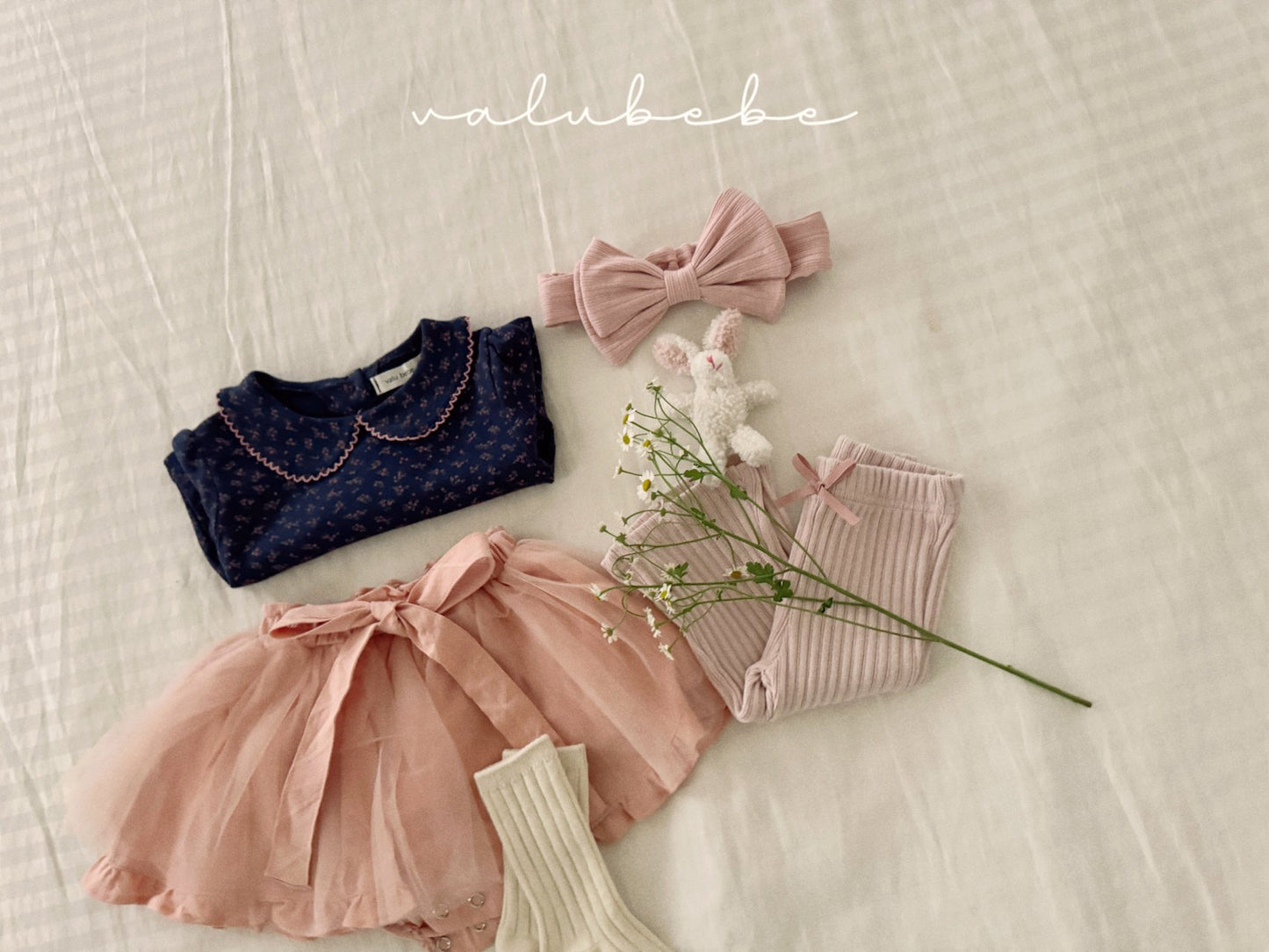 valubebe ribbon shasha skirt bloomers (6-18m)