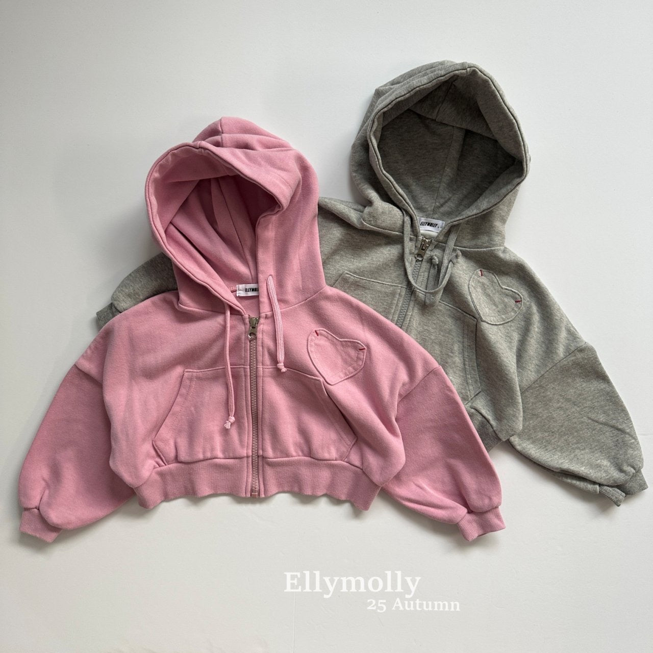 ELLYMOLLY heart pocket hood jp (90-145cm)