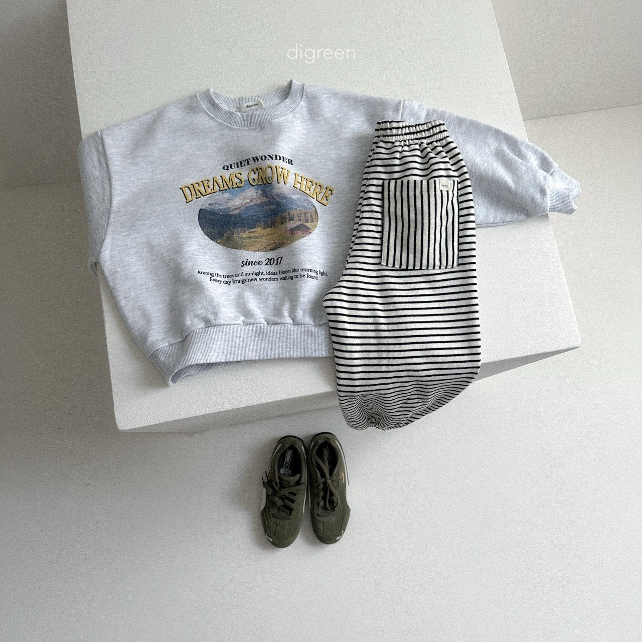 digreen st jogger pants (90-130cm)