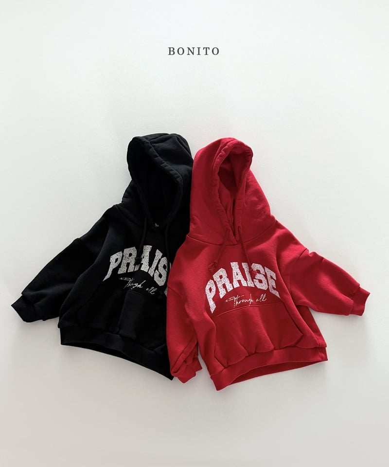 bonito praise hoodie (~80-140cm)