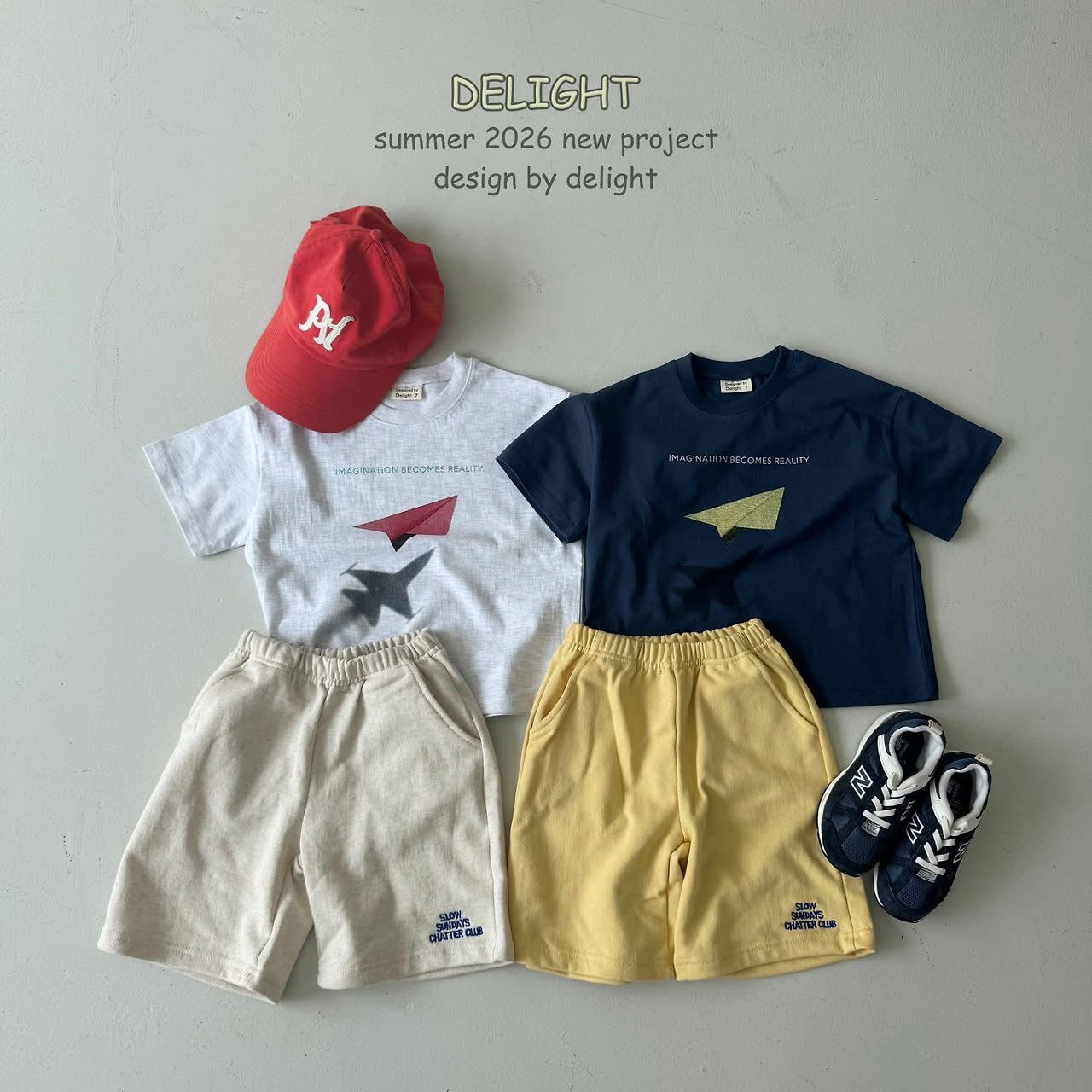 Delight 親子款摺飛機Tee (85-148cm)