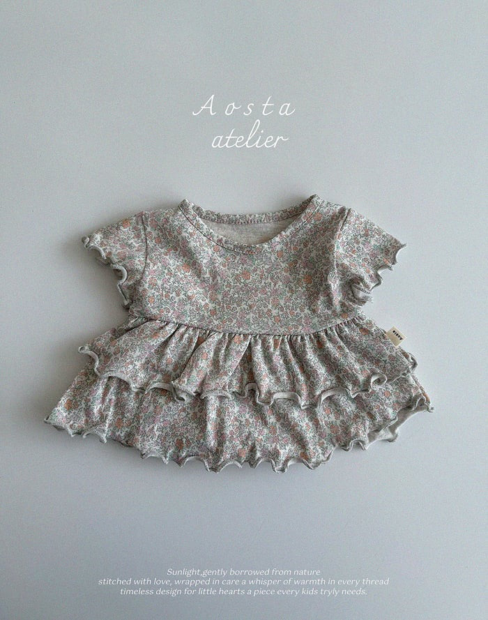 aosta Linen kang kang blouse (70-110cm)
