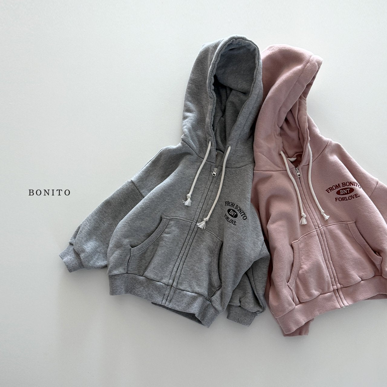 bonito from bonito hood zip-up (~80-140cm)