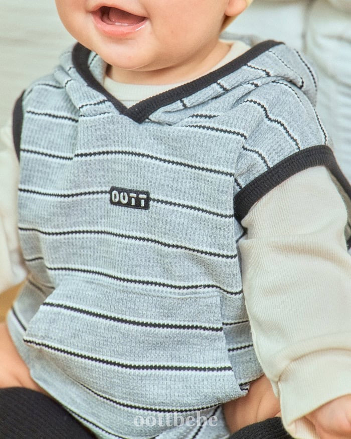oottbebe urban stripe suit(3-12m)