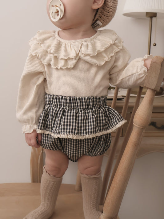 mimi market double collar tee (75-90cm)