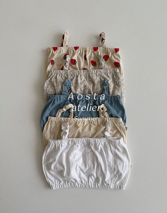 aosta Linen top blouse (70-110cm)