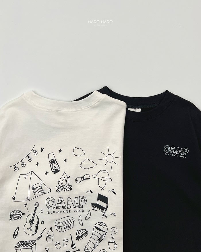 HAROHARO Camping Tee (kids & adult)