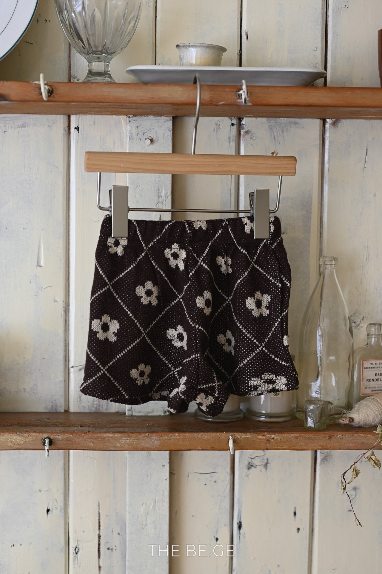 the beige knit pants (80-120cm)