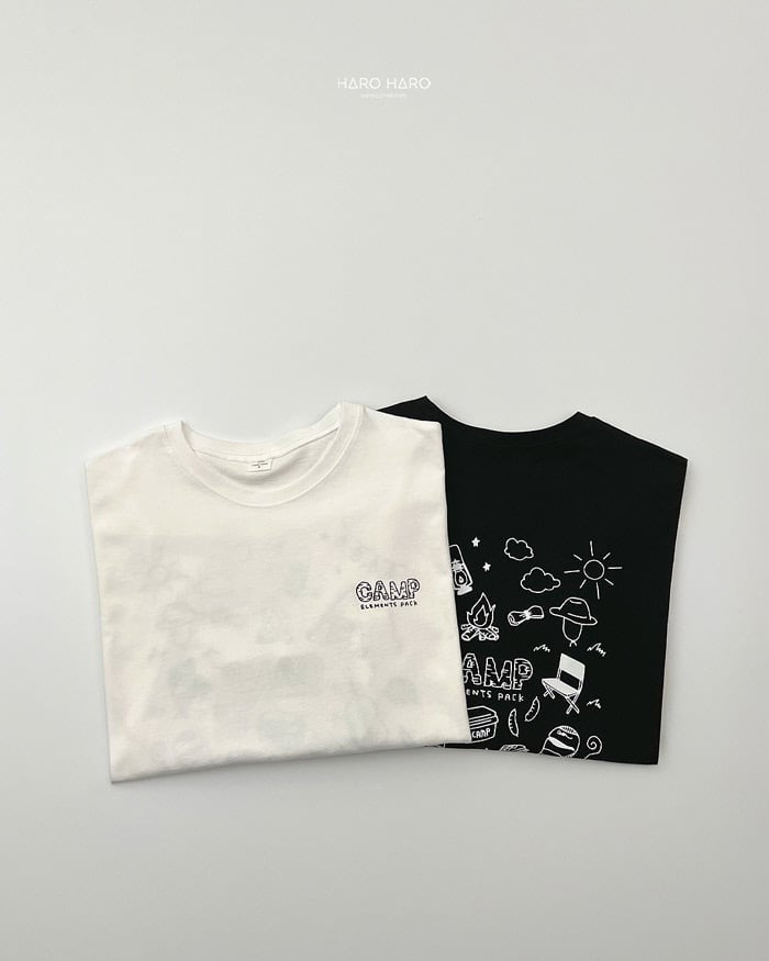 HAROHARO Camping Tee (kids & adult)