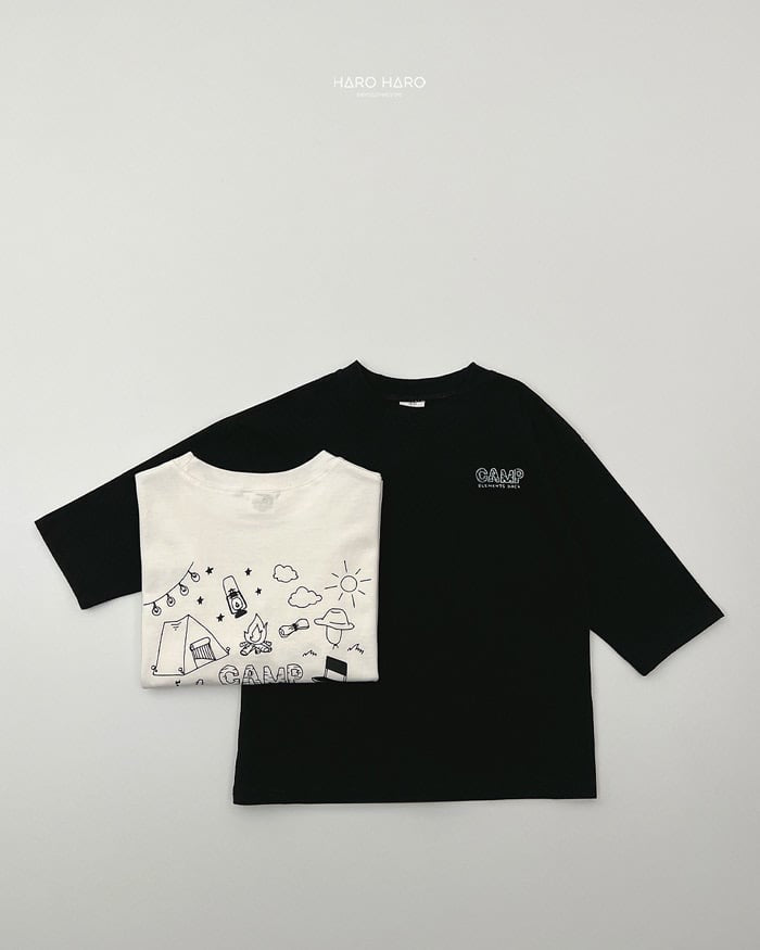 HAROHARO Camping Tee (kids & adult)