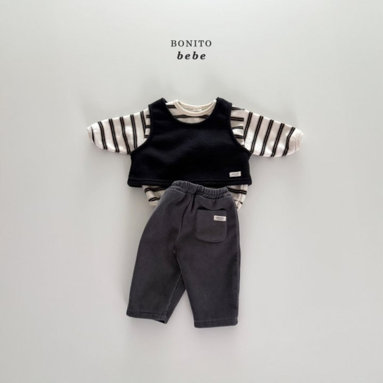 Bonito multi stripe T (3-18m)