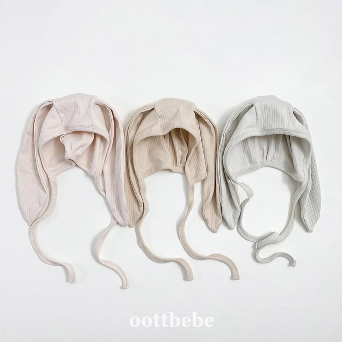 oottbebe butter cream full body suit bonnet set (3-12m)