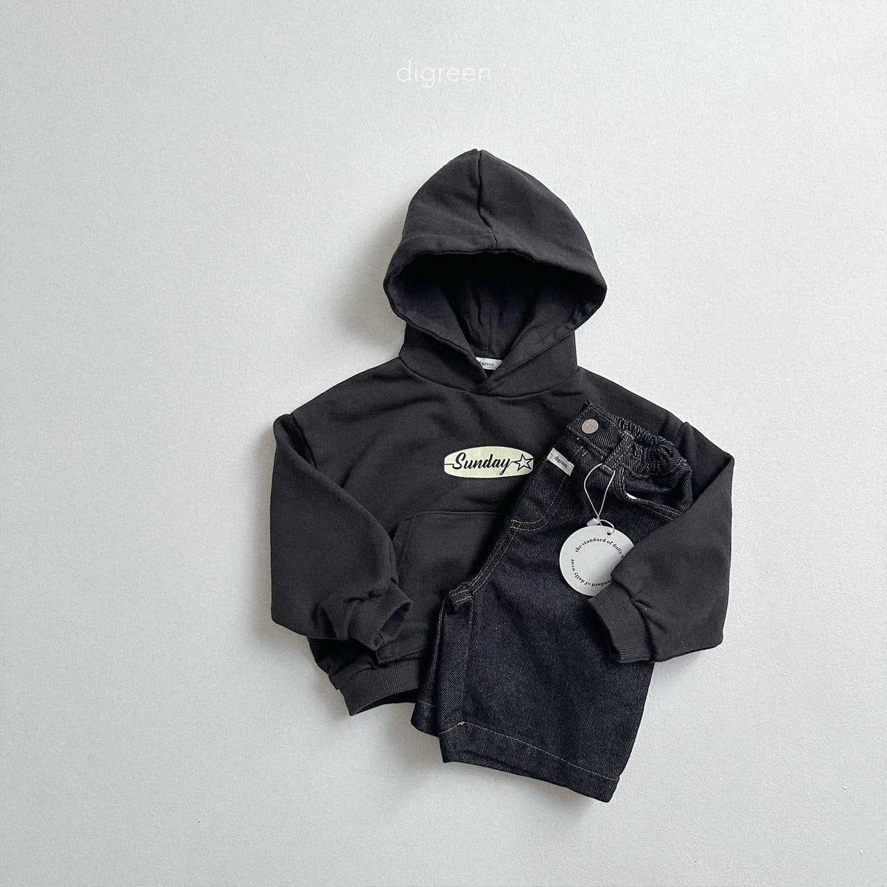 digreen sunday hoodie (90-130cm)