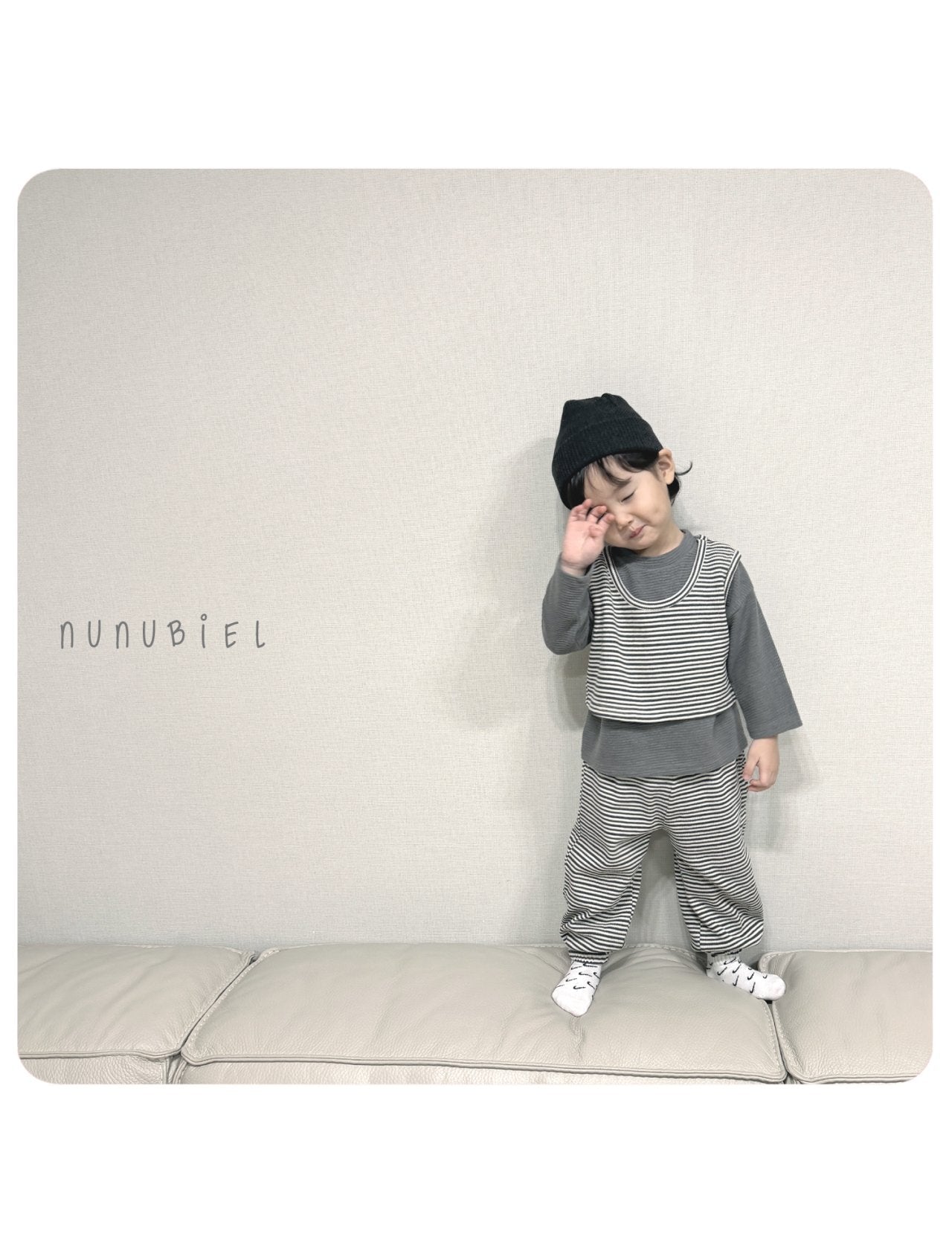 nunubiel waffle t-shirt (75-120cm)