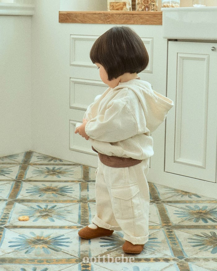oottbebe stitch cargo pants (75-120cm)