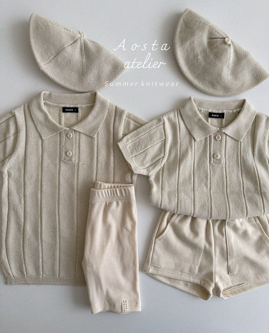 Aosta knit collar dress (1-5y)