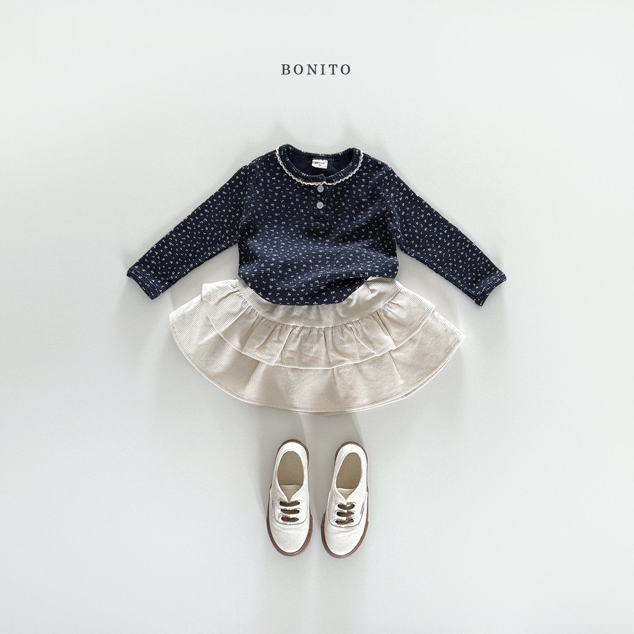 bonito corduroy cancan skirt (~80-140cm)