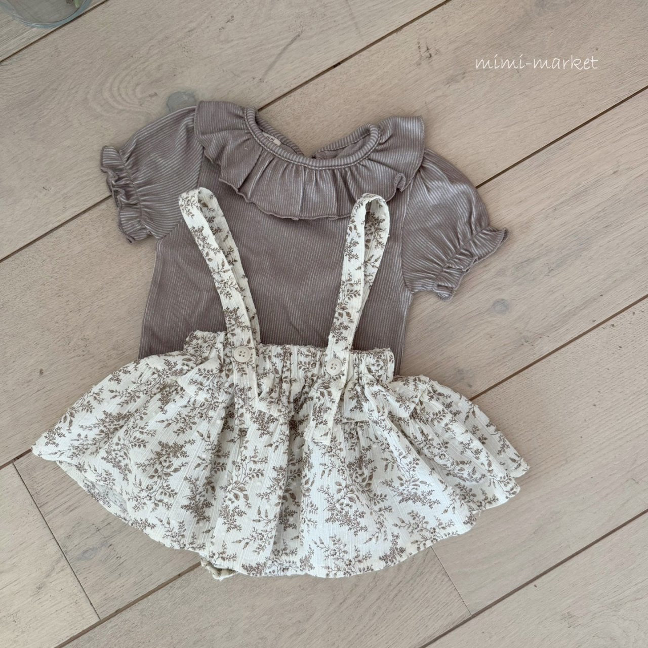 mimi market sunny frill tee (70-85cm)