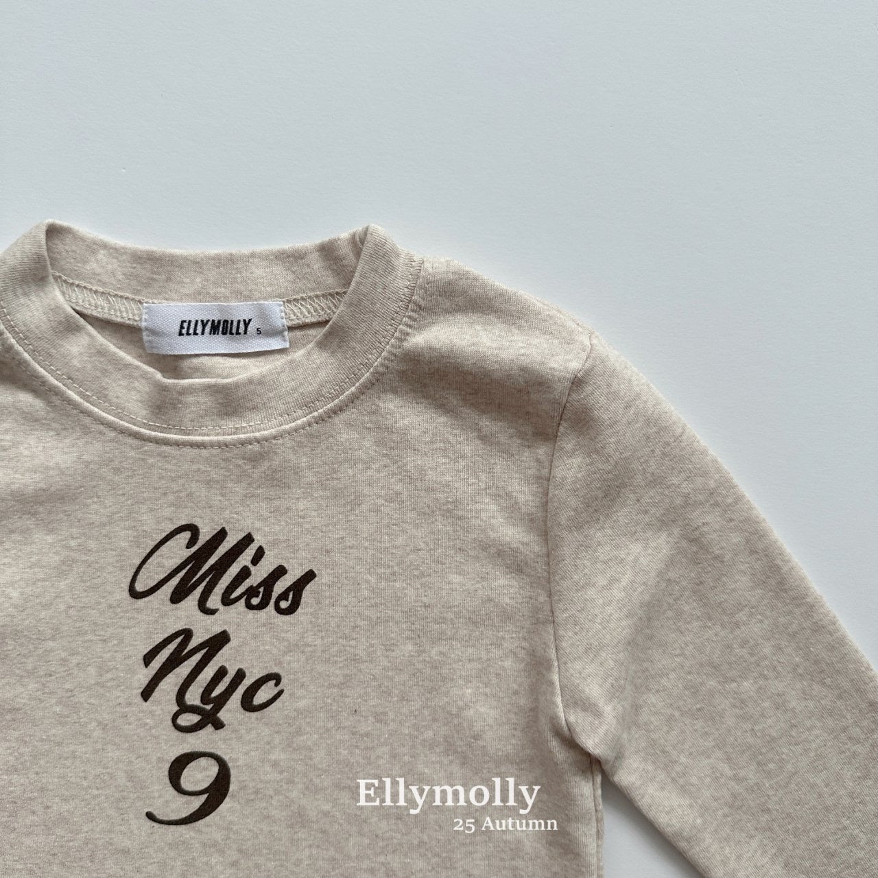 ELLYMOLLY nine crop tee (90-160cm)