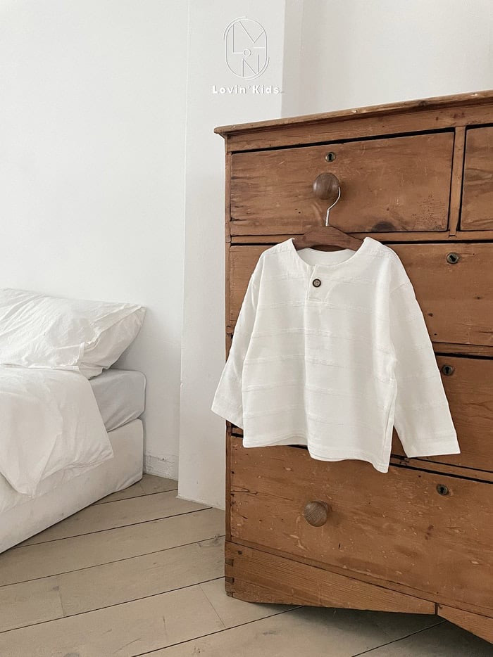 lovin one button tee (80-125cm)